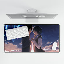 Load image into Gallery viewer, Anime Your Name. Mouse Pad (Desk Mat)
