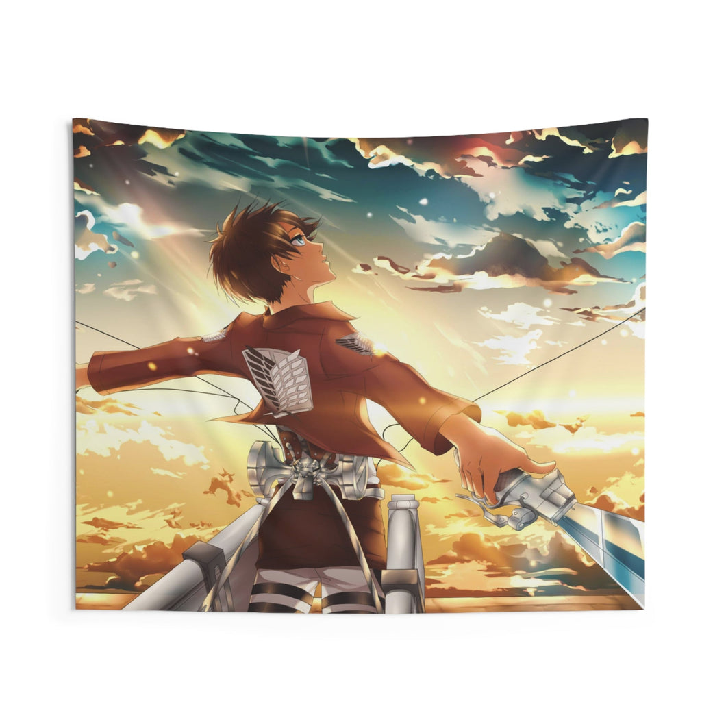 Eren Yeager Indoor Wall Tapestry