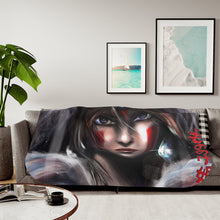 Load image into Gallery viewer, Princess Mononoke Sherpa Blanket
