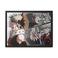 Load image into Gallery viewer, My Hero Academia Katsuki Bakugou Canvas Framed Art Print
