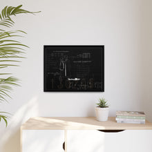 Load image into Gallery viewer, Makise Kurisu &amp; Rintaro Okabe Canvas Framed Art Print
