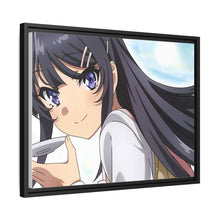 Load image into Gallery viewer, Rascal Does Not Dream Of Bunny Girl Senpai Canvas Framed Art Print
