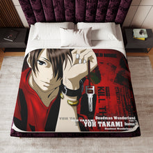Load image into Gallery viewer, Anime Deadman Wonderland Sherpa Blanket
