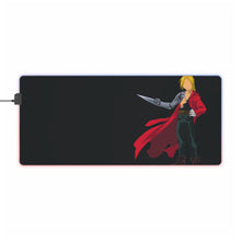 Load image into Gallery viewer, Fullmetal Alchemist: Brotherhood Edward Elric 8k RGB LED Mouse Pad (Desk Mat)
