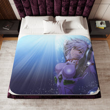 Load image into Gallery viewer, Anime Neon Genesis Evangelionr Sherpa Blanket
