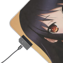Load image into Gallery viewer, Accel World Kuroyukihime RGB LED Mouse Pad (Desk Mat)
