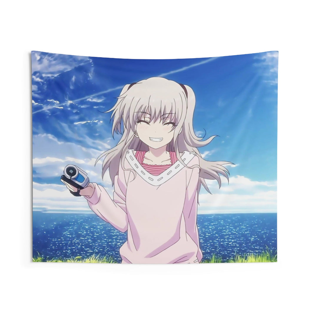 Nao Tomori smiling Indoor Wall Tapestry