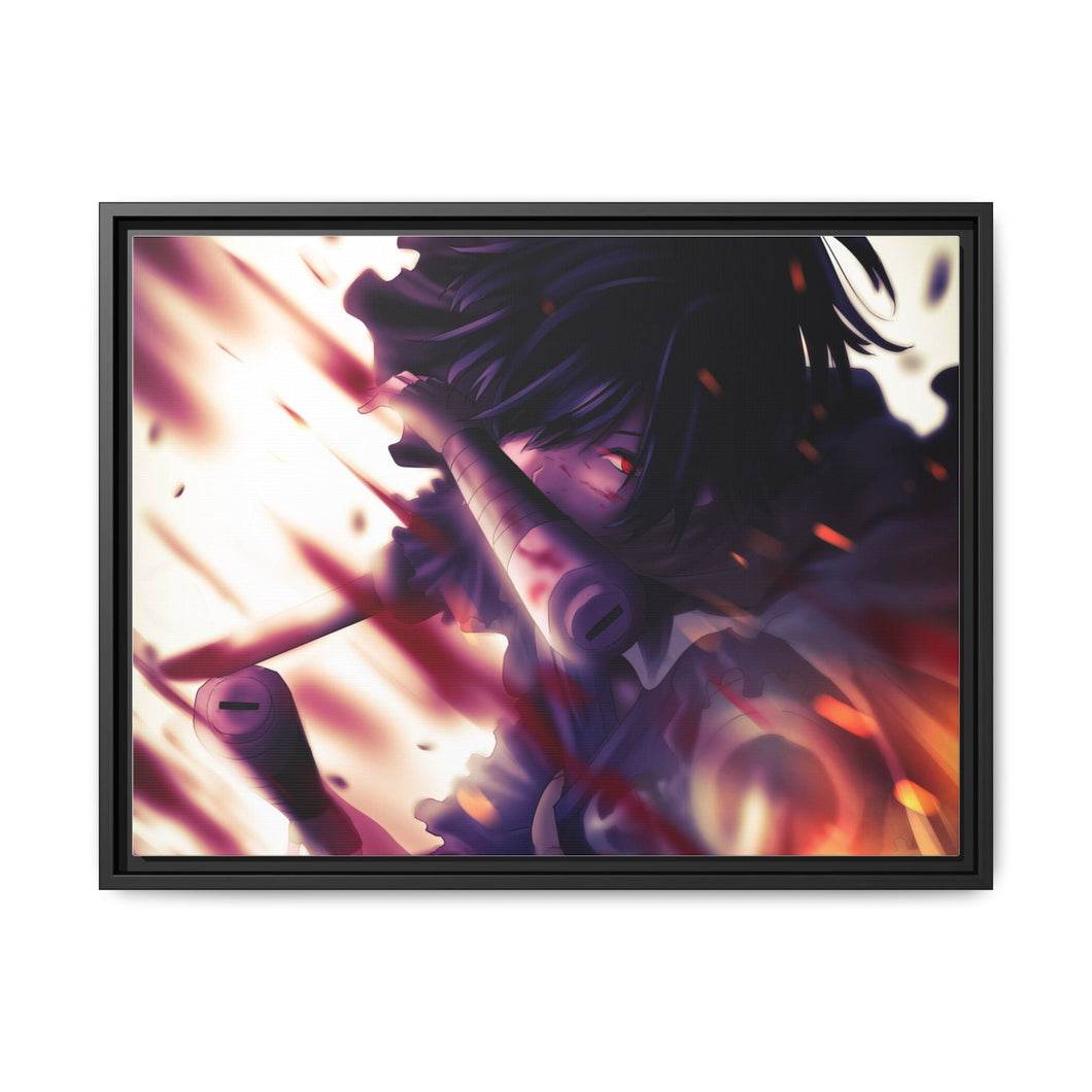 Real Power Canvas Framed Art Print