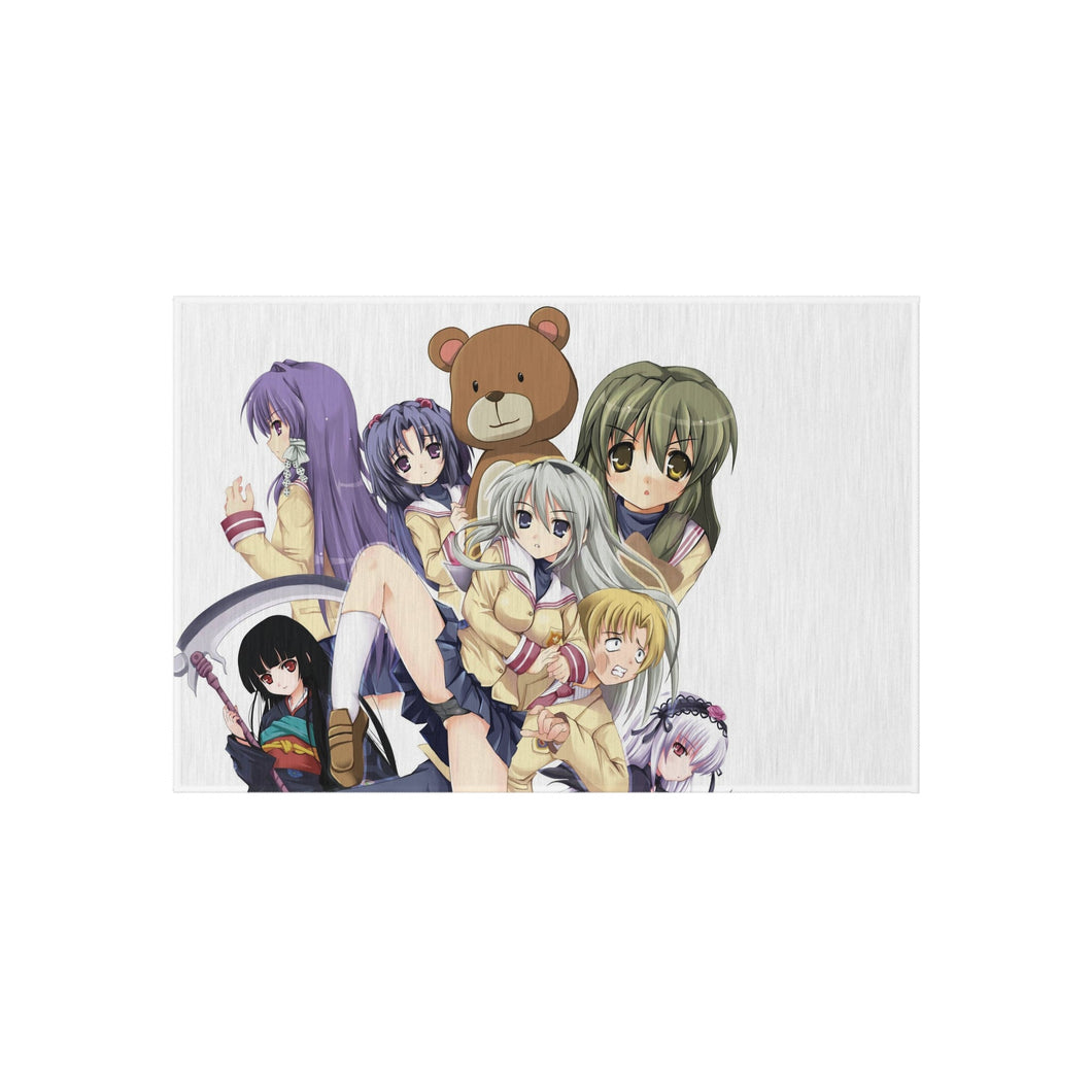 Clannad Tomoyo Sakagami, Kyou Fujibayashi, Fuuko Ibuki, Kotomi Ichinose, Youhei Sunohara Rug