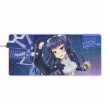 Load image into Gallery viewer, Guilty Crown Tsugumi RGB LED Mouse Pad (Desk Mat)

