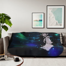 Load image into Gallery viewer, Shinya Kogami With His dominator Sherpa Blanket
