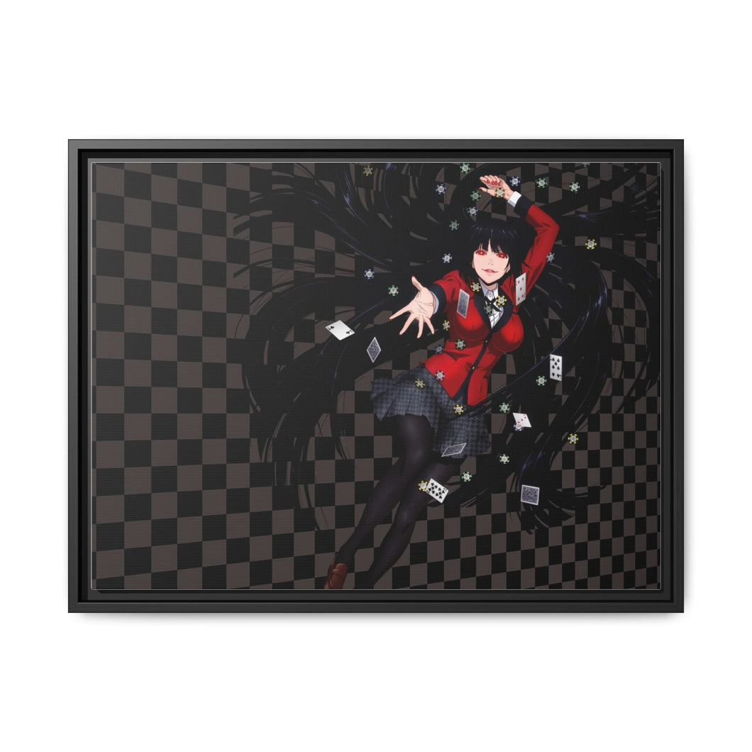 Anime Kakegurui Canvas Framed Art Print