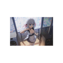 Load image into Gallery viewer, Origami Tobiichi in a maid outfit Rug
