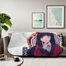 Load image into Gallery viewer, Kakegurui Yumeko Jabami Sherpa Blanket
