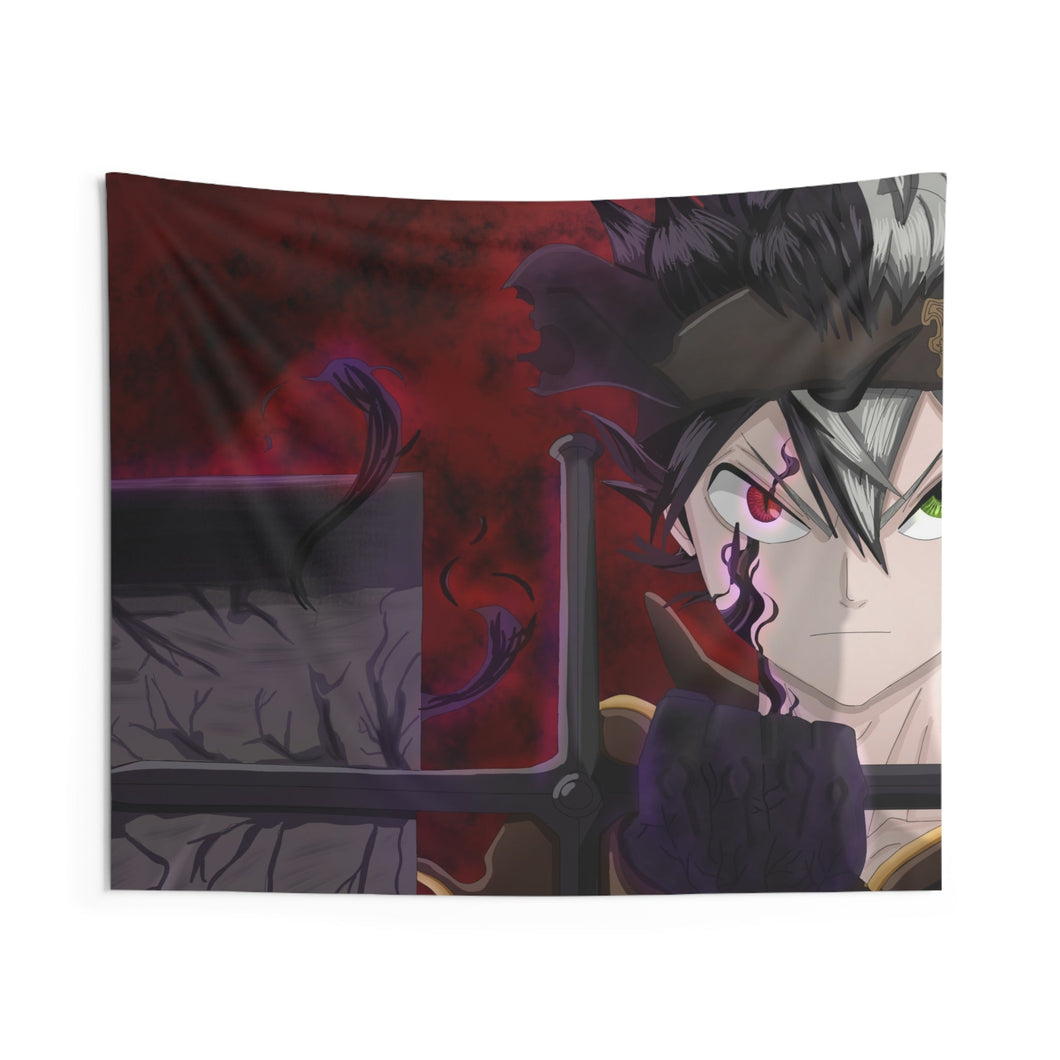 Black Clover Asta Indoor Wall Tapestry