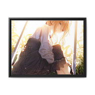 Anime Violet Evergarden Canvas Framed Art Print