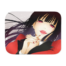 Load image into Gallery viewer, Anime Kakegurui Sherpa Blanket
