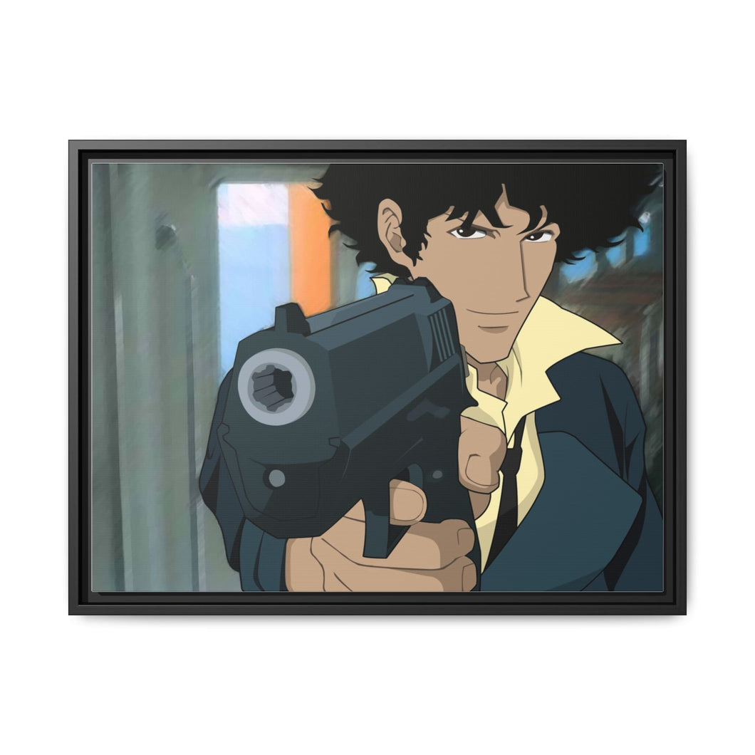 Anime Cowboy Bebopr Canvas Framed Art Print