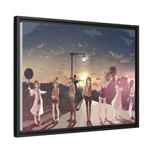 Load image into Gallery viewer, Rascal Does Not Dream of Bunny Girl Senpai Mai Sakurajima, Sakuta Azusagawa, Rio Futaba, Kaede Azusagawa, Tomoe Koga Canvas Framed Art Print
