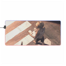 Load image into Gallery viewer, Anime Chainsaw Man RGB LED Mouse Pad (Desk Mat)
