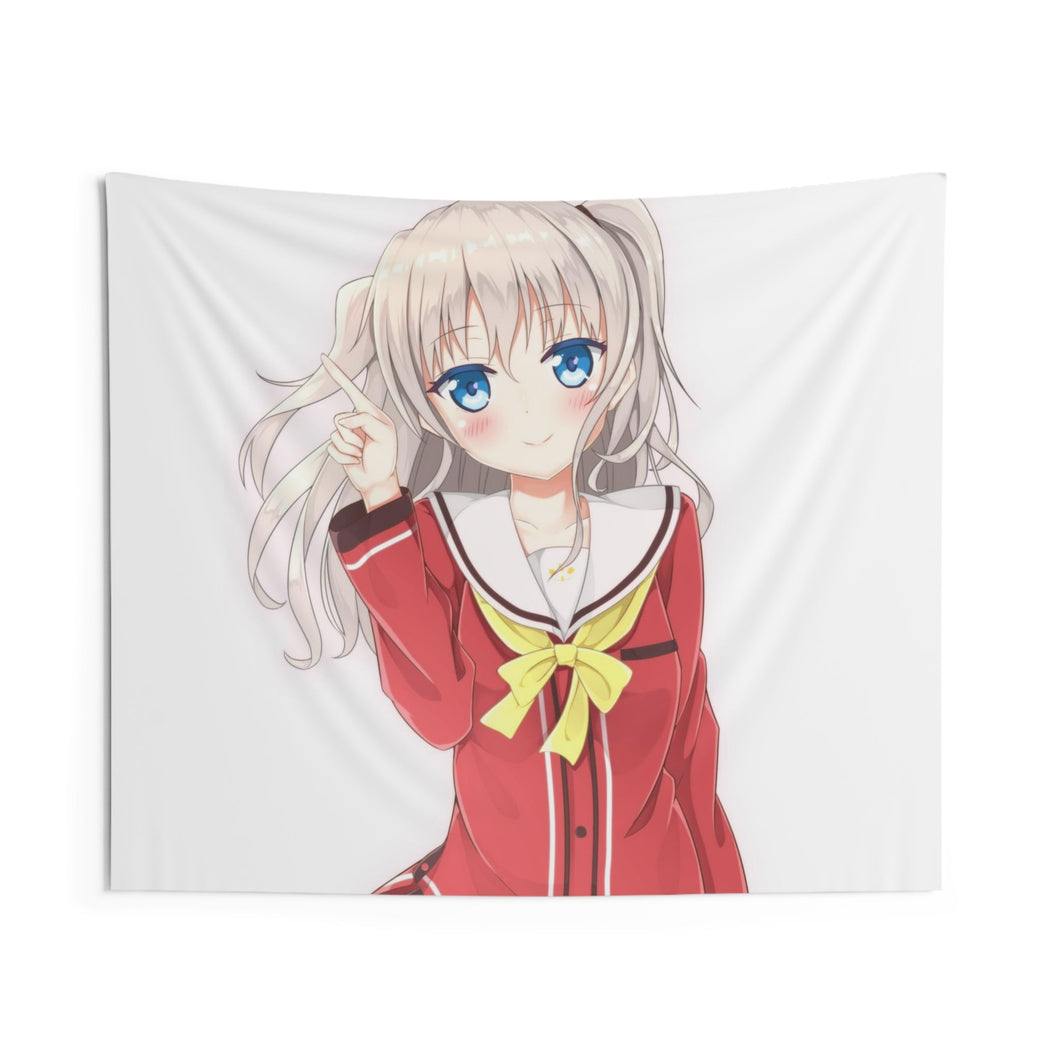 Nao Tomori smiling Indoor Wall Tapestry