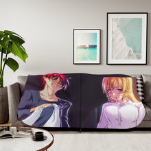 Load image into Gallery viewer, Anime Food Wars: Shokugeki no Soma Sherpa Blanket

