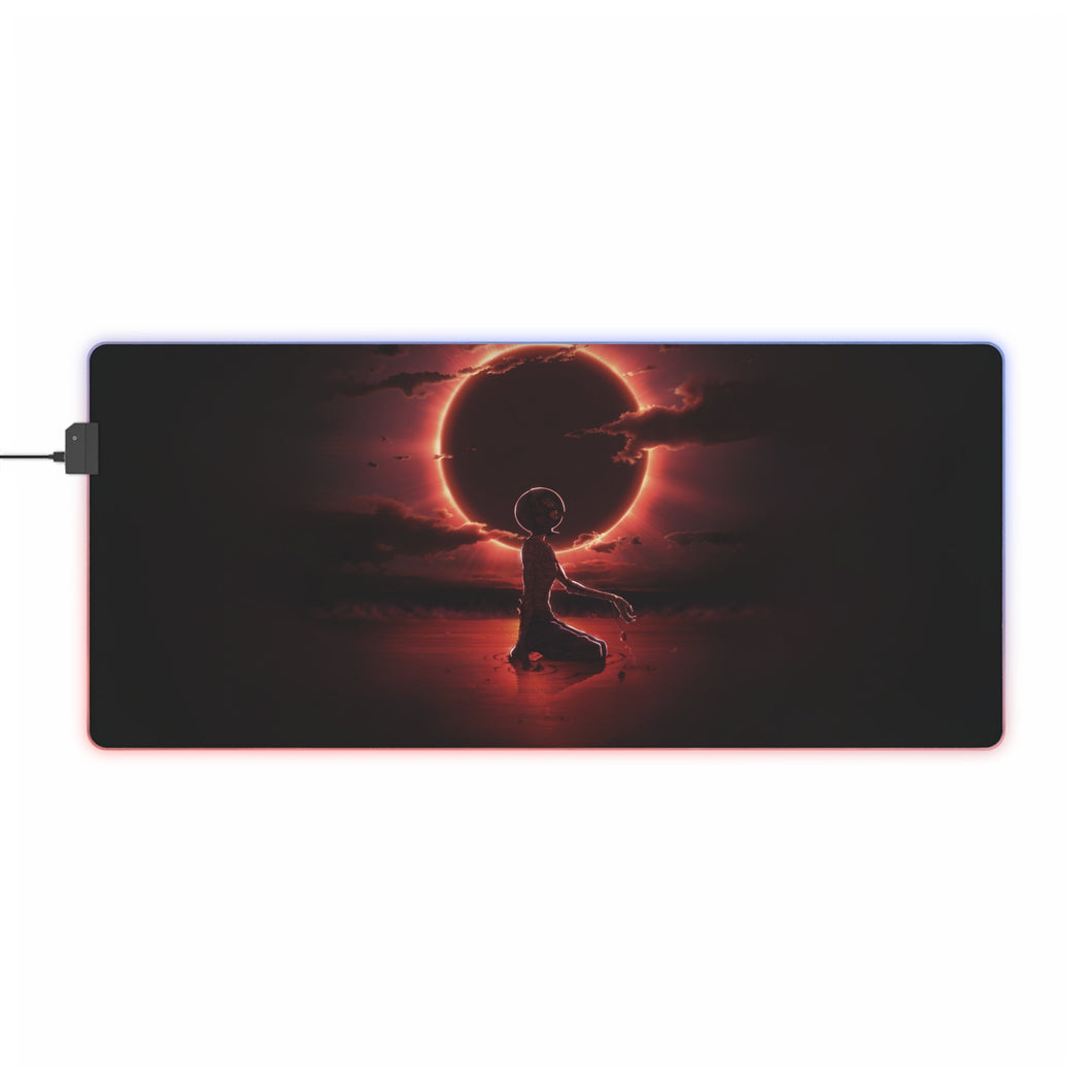 The rebirth of a being. - Rip Miura. RGB LED Mouse Pad (Desk Mat)