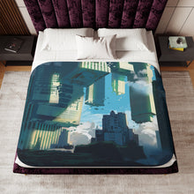 Load image into Gallery viewer, Anime Jujutsu Kaisen Sherpa Blanket

