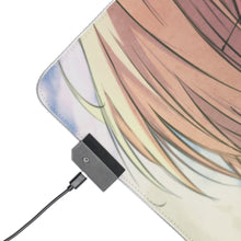Load image into Gallery viewer, Violet Evergarden RGB LED Mouse Pad (Desk Mat)
