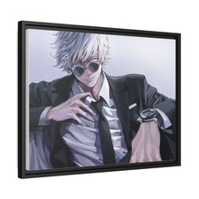 Load image into Gallery viewer, Satoru Gojo Canvas Framed Art Print
