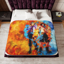 Load image into Gallery viewer, Ace,Marco and White Beard Sherpa Blanket
