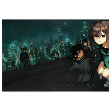 Load image into Gallery viewer, Shinoa, Yu &amp; Yoichi At The Roof Jigsaw Puzzle
