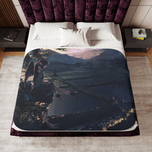 Load image into Gallery viewer, Anime Touhou Sherpa Blanket
