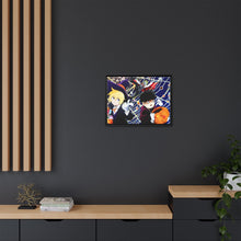 Load image into Gallery viewer, Mob Psycho 100 Arataka Reigen, Shigeo Kageyama, Teruki Hanazawa Canvas Framed Art Print
