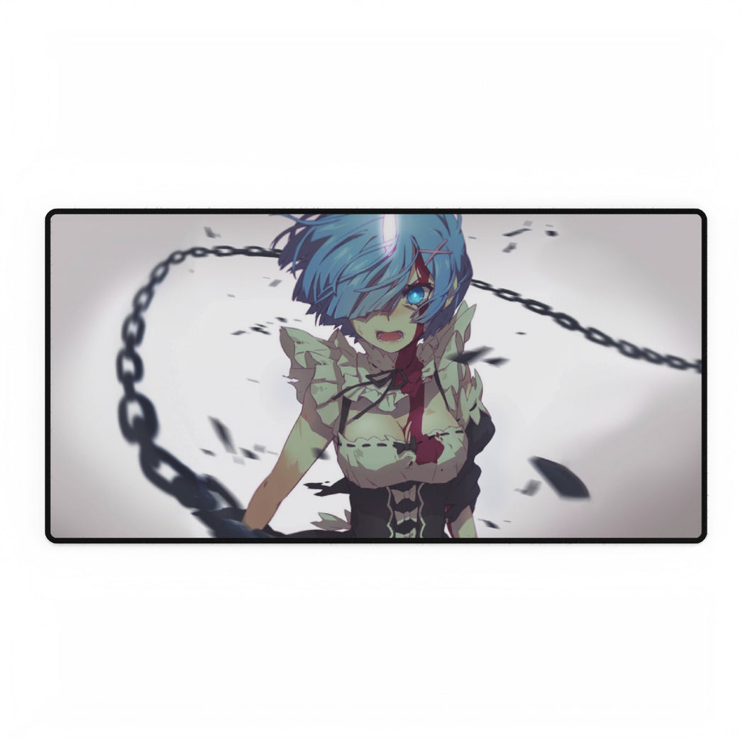 Angry Rem with chains Mouse Pad (Desk Mat)