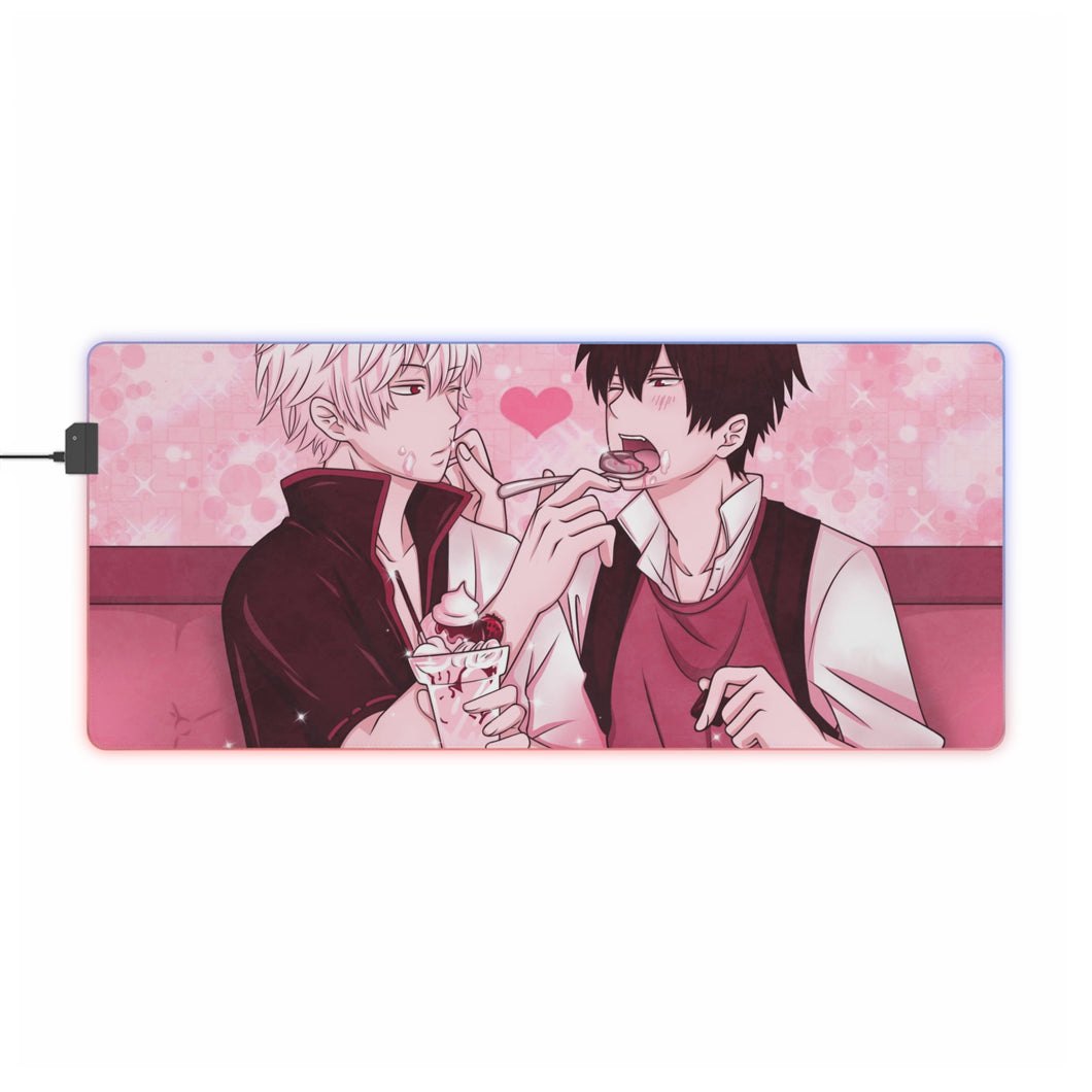 Anime Gintama RGB LED Mouse Pad (Desk Mat)