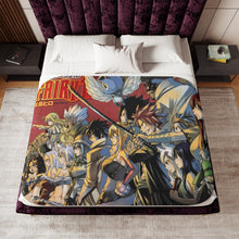 Load image into Gallery viewer, Anime Fairy Tail Sherpa Blanket
