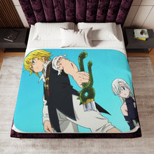 Load image into Gallery viewer, The Seven Deadly Sins Sherpa Blanket
