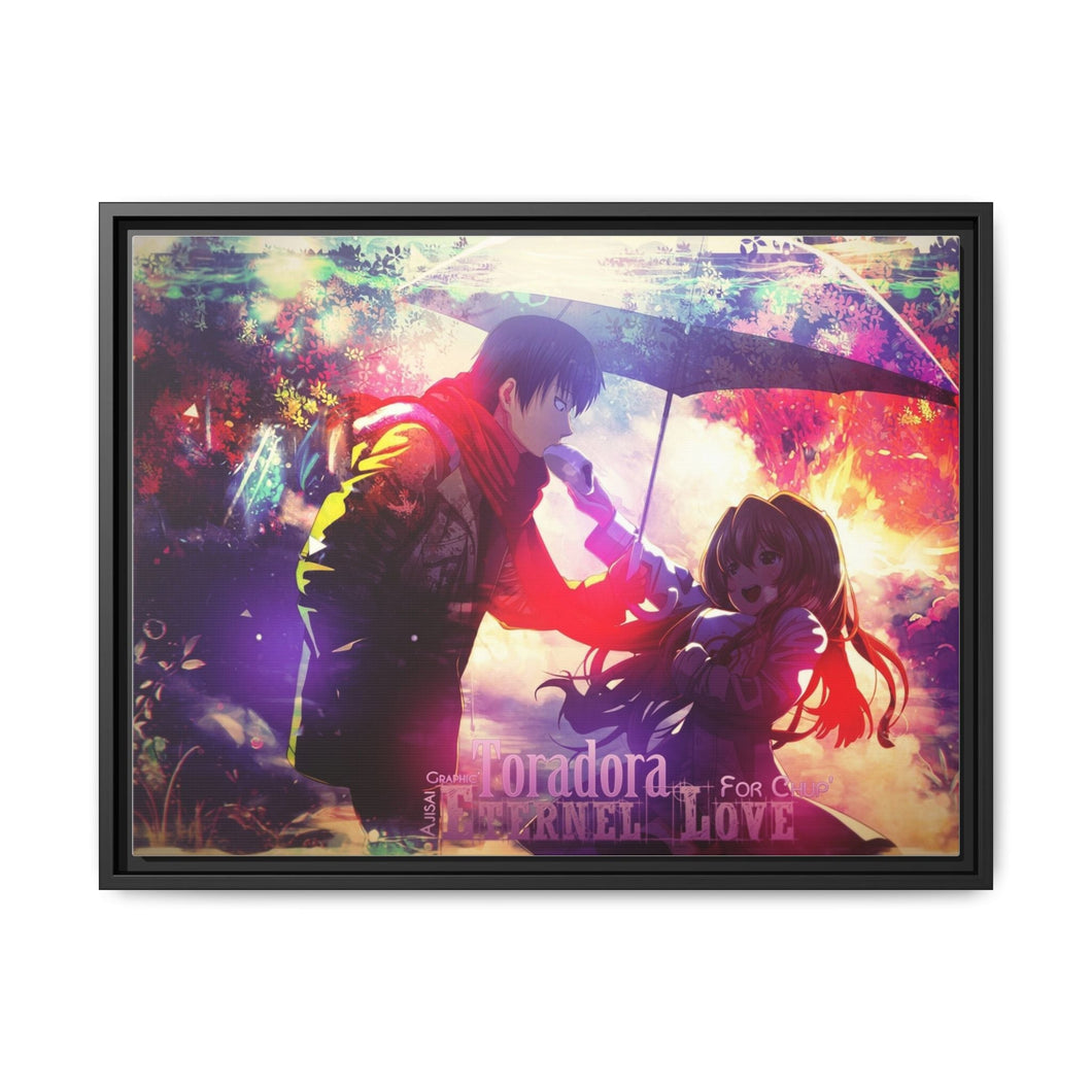 Anime Toradora! Canvas Framed Art Print