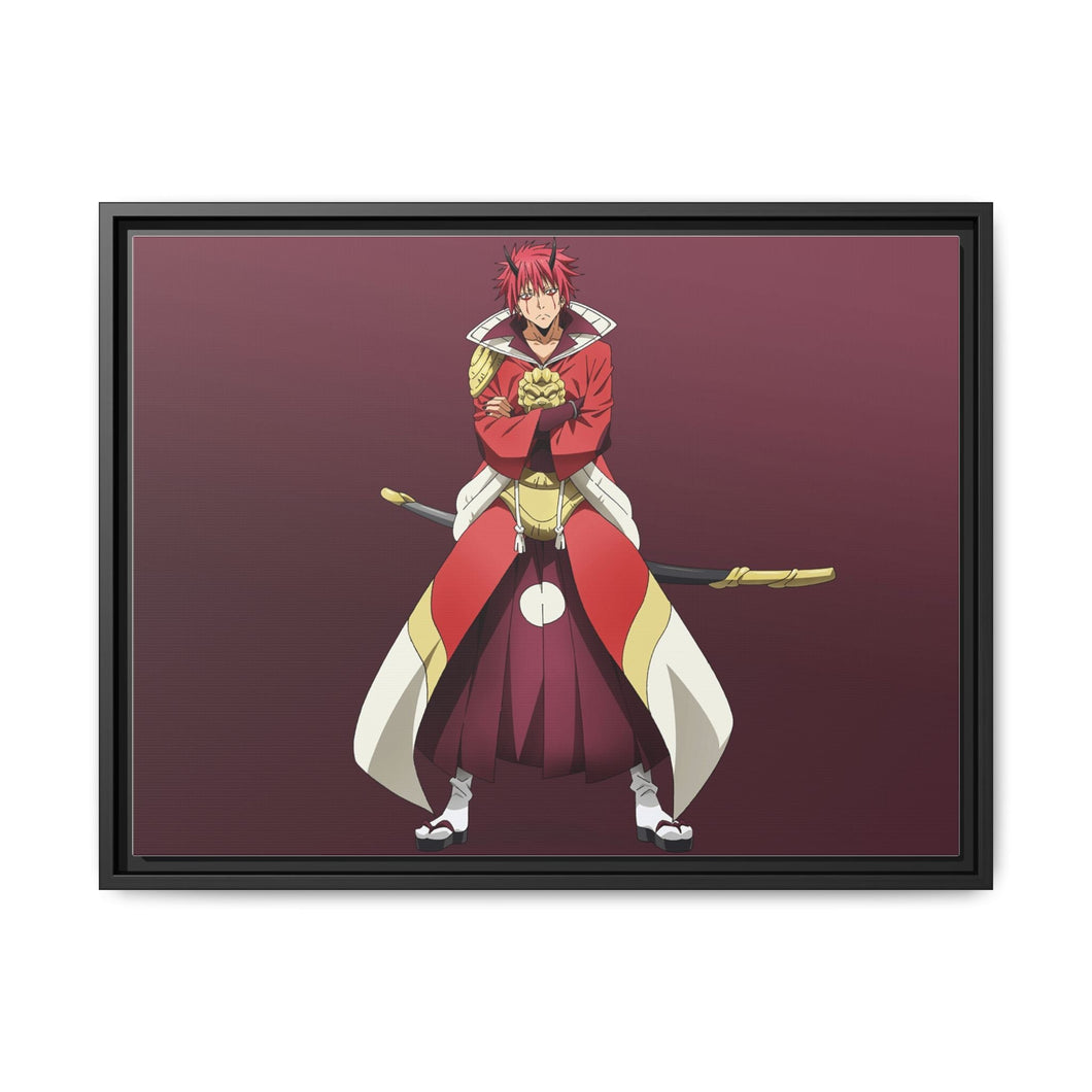 Benimaru Canvas Framed Art Print