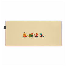 Load image into Gallery viewer, Pokemon characters RGB LED Mouse Pad (Desk Mat)
