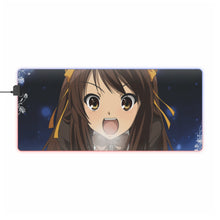 Load image into Gallery viewer, The Melancholy Of Haruhi Suzumiya RGB LED Mouse Pad (Desk Mat)
