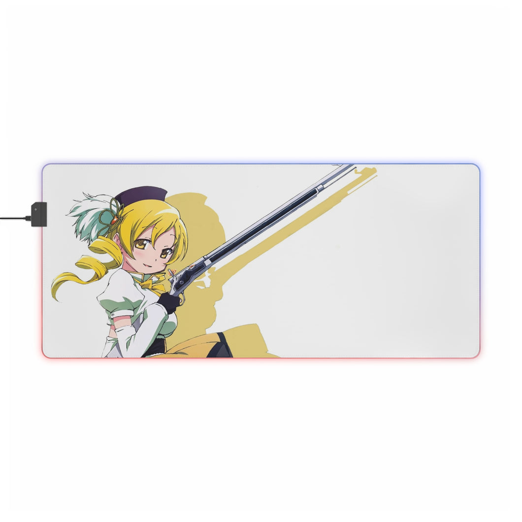 Puella Magi Madoka Magica Mami Tomoe RGB LED Mouse Pad (Desk Mat)