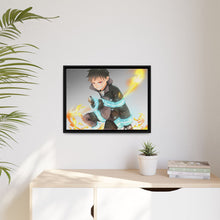 Load image into Gallery viewer, Fire Force Shinra Kusakabe Canvas Framed Art Print
