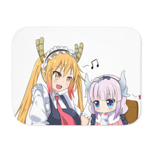 Load image into Gallery viewer, Miss Kobayashi&#39;s Dragon Maid Kanna Kamui, Kobayashi San Chi No Maid Dragon, Tohru Sherpa Blanket
