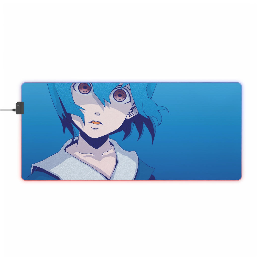 Neon Genesis Evangelion Rei Ayanami RGB LED Mouse Pad (Desk Mat)