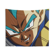 Vegeta Super saiyan Blue Indoor Wall Tapestry