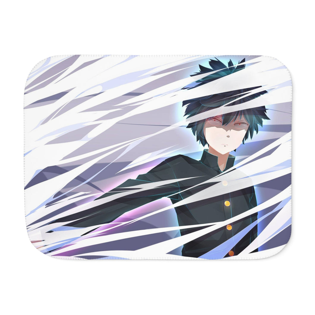 Anime Mob Psycho 100 Sherpa Blanket