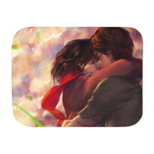 Load image into Gallery viewer, Anime Attack On Titan Sherpa Blanket
