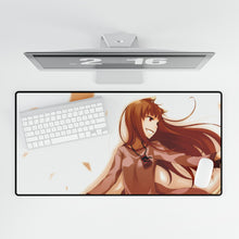 Load image into Gallery viewer, Anime Spice and Wolf Mouse Pad (Desk Mat)
